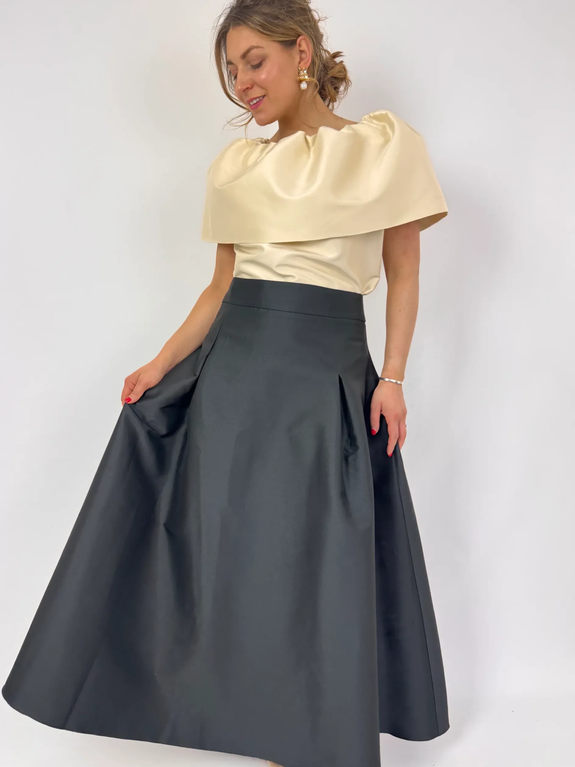Roisin Linnane Reese Blouse Ecru