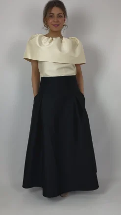 Roisin Linnane Reese Blouse Ecru