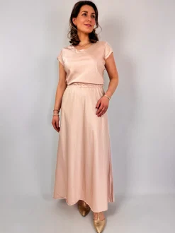 Sula Bias Cut Dress Peony